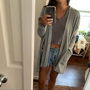 Free People Oh Ribs Cardigan xs